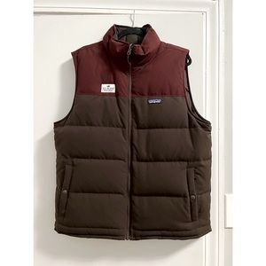 Patagonia mens reversible vest (Allagash brewery edition)